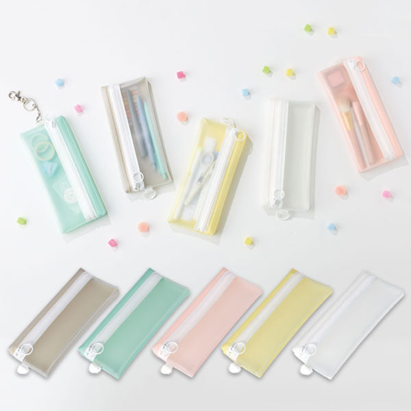 SHEERLY シアリーペンケース [全5色] レイメイ藤井 FY1461N/M/P/Y/W [M便 1/3]