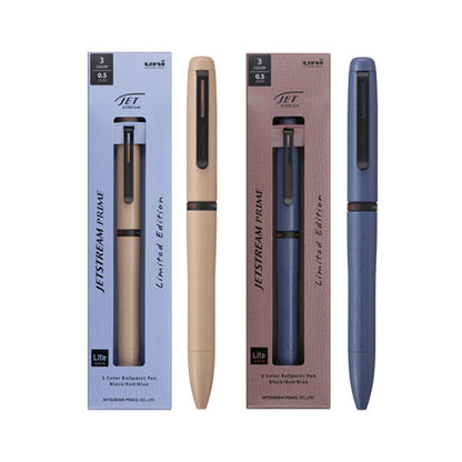 【限定】JETSTREAM PRIME《ジェットストリーム プライム》SXE3-LPR [全2色] 回転式 3色ボールペン 三菱鉛筆 SXE3LPR05. [M便 1/4]