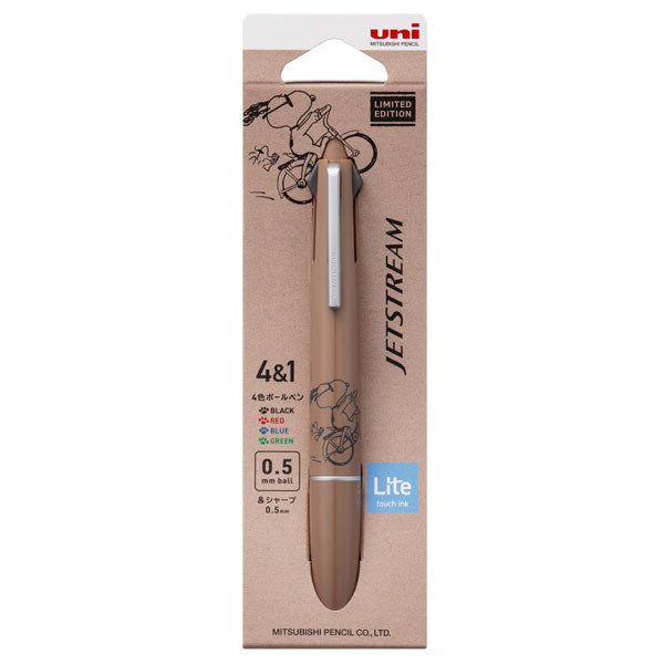 限定】ジェットストリーム 4＆1《JETSTREAM》PEANUTS Lite touch ink