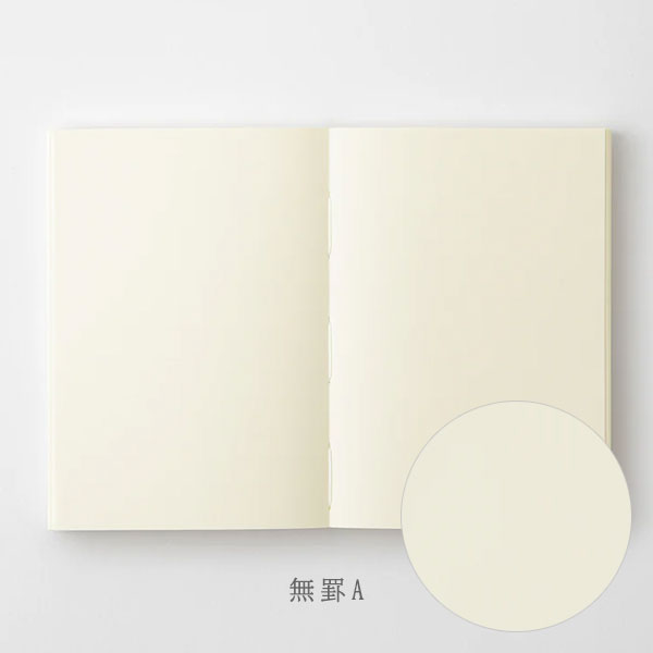 《MD PRODUCT》MDノート A7 [無罫/横罫/方眼罫/ドット方眼] デザインフィル 15372/15373/15374/15375 [M便 1/12]