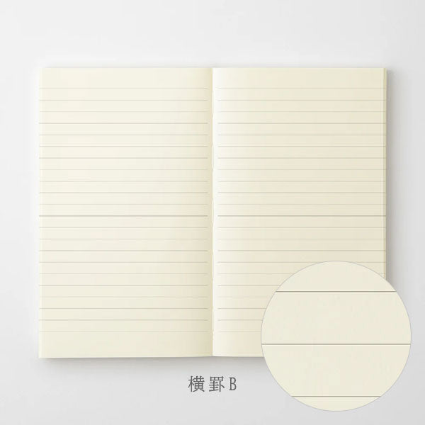《MD PRODUCT》MDノート 新書 [無罫/横罫/方眼罫/ドット方眼] デザインフィル 15380/15381/15382/15383[M便 1/4]