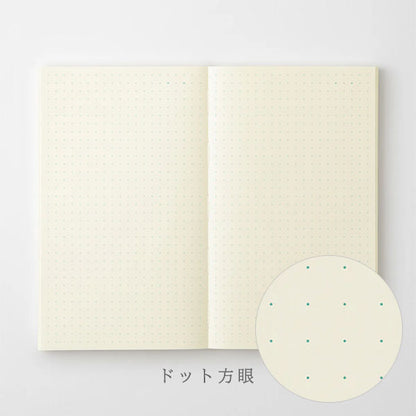 《MD PRODUCT》MDノート 新書 [無罫/横罫/方眼罫/ドット方眼] デザインフィル 15380/15381/15382/15383[M便 1/4]