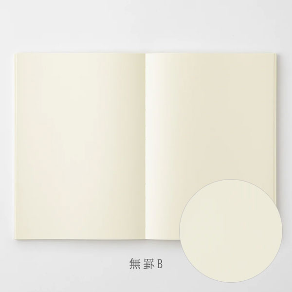 《MD PRODUCT》MDノート A5 [無罫/横罫/方眼罫/ドット方眼] デザインフィル 15384/15385/15386/15387 [M便 1/2]