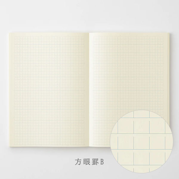 《MD PRODUCT》MDノート A5 [無罫/横罫/方眼罫/ドット方眼] デザインフィル 15384/15385/15386/15387 [M便 1/2]