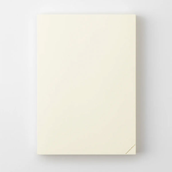 《MD PRODUCT》MDノート A5 1日1ページ [無罫/ドット方眼] デザインフィル 15389/15390 【1冊のみネコポス可】[M便 1/1]