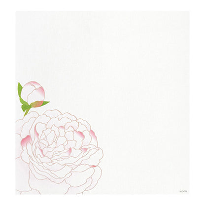 初夏レター [便箋] 越前和紙 16枚入り [夏の花柄] デザインフィル(ミドリ) 85949 [M便 1/4]