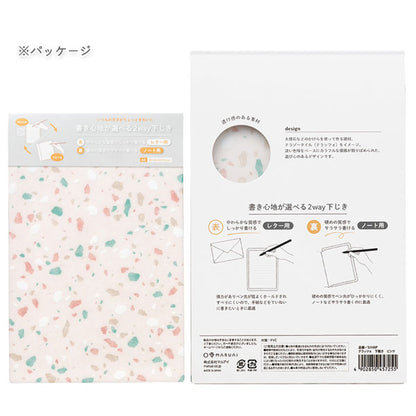 TERRAZZO (テラッツォ) 下じき A5 [全2色] マルアイ SJ100P/B [M便 1/8]