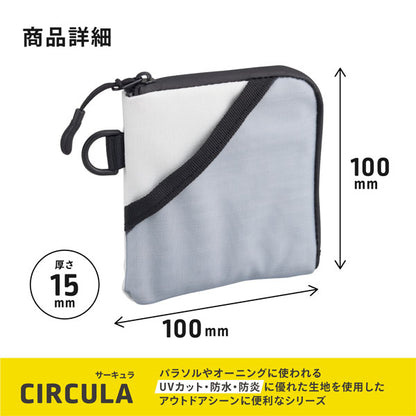 CIRCULA《サーキュラ》 ミニウォレット [全6色] サステナブルラボ×リヒトラブ A-4600- [M便 1/6]
