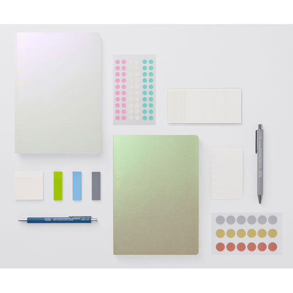 STALOGY [スタロジー] 1/2イヤーノート グリッド A5 [全2色] ニトムズ SS0152/3 [M便 1/4]