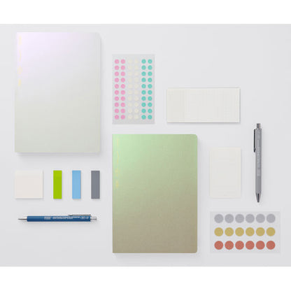 STALOGY [スタロジー] 1/2イヤーノート グリッド A5 [全2色] ニトムズ SS0152/3 [M便 1/4]