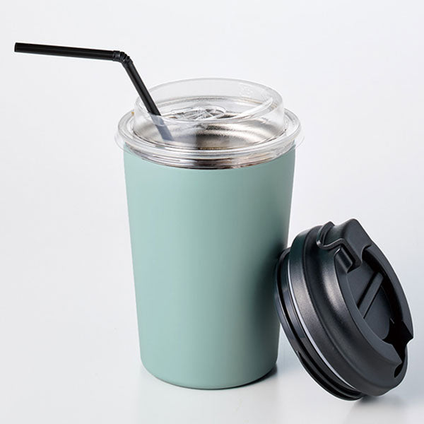 リッド付ステンレスサーモタンブラー 380ml [全5色] トレードワークス TS-1966-