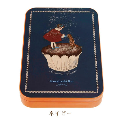 くらはしれい 缶入りポストカード [全4色] 学研ステイフル D09508～09511 [M便 1/1]