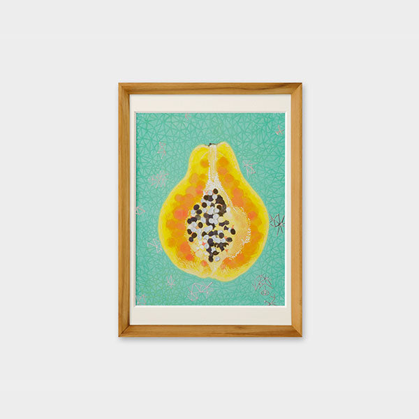 アートタッチ クリエイティブワークスプリント [PAPAYA] 栗原 由子 アートポスターA4 タッチアンドフロー 07699-299 【送料無料*】【取り寄せ品】
