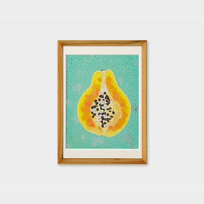 アートタッチ クリエイティブワークスプリント [PAPAYA] 栗原 由子 アートポスターA4 タッチアンドフロー 07699-299 【送料無料*】【取り寄せ品】
