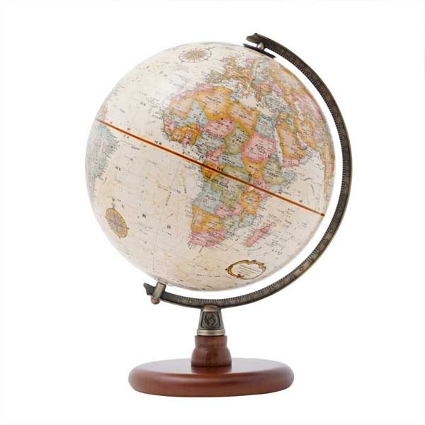 地球儀 クインシー型(The QUINCY)日本語版 リプルーグル(Replogle)51572【送料無料※】