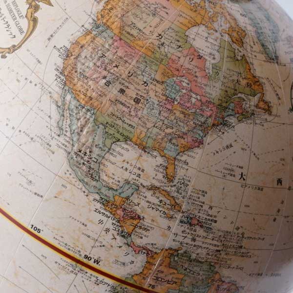 地球儀 クインシー型(The QUINCY)日本語版 リプルーグル(Replogle)51572【送料無料※】