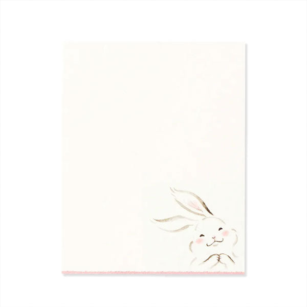 うさぎえくぼ [便箋] 2柄12枚入 G.C.PRESS/ジーシー 302-02 [M便 1/10]