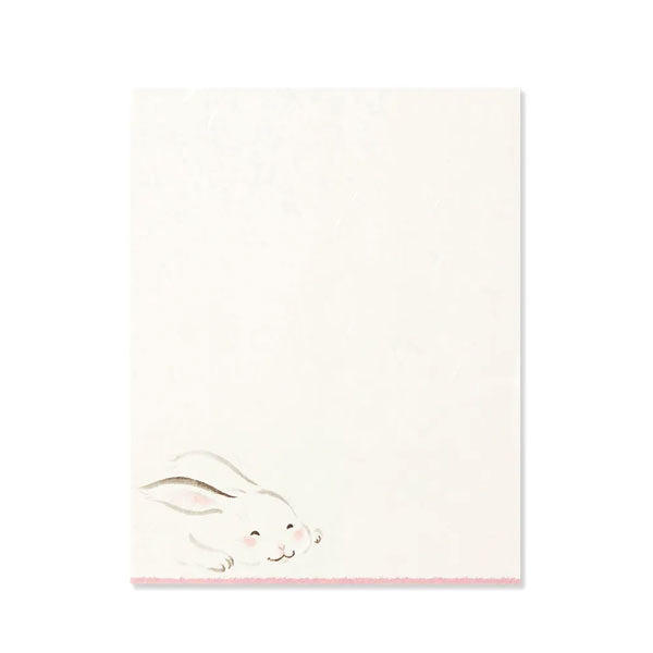 うさぎえくぼ [便箋] 2柄12枚入 G.C.PRESS/ジーシー 302-02 [M便 1/10]