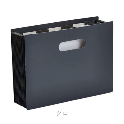 家庭用ファイルシリーズ サクッと整理！ドキュメントファイル(オープンタイプ) 13ポケット [全3色] キングジム 2291