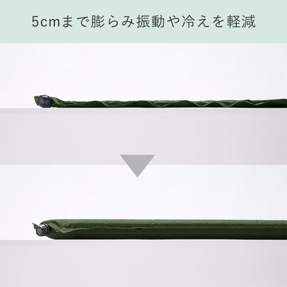 【予約販売！10/10以降の発送】自動で膨らむ防災マット《KOKOBO》キングジム BMT100-KH