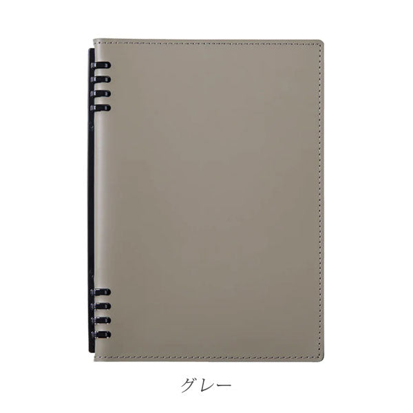 レザフェスU リングノート テフレーヌ A5 [全4色] キングジム 9854TELU-CA [M便 1/2]