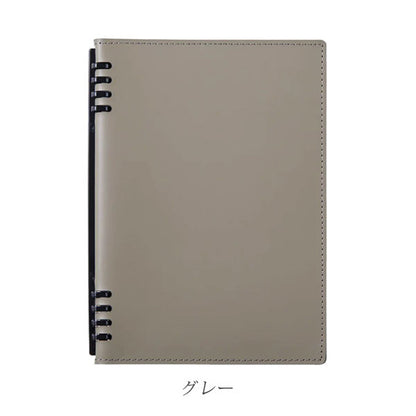 レザフェスU リングノート テフレーヌ A5 [全4色] キングジム 9854TELU-CA [M便 1/2]