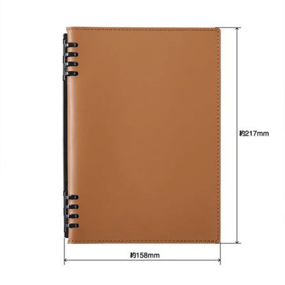 レザフェスU リングノート テフレーヌ A5 [全4色] キングジム 9854TELU-CA [M便 1/2]