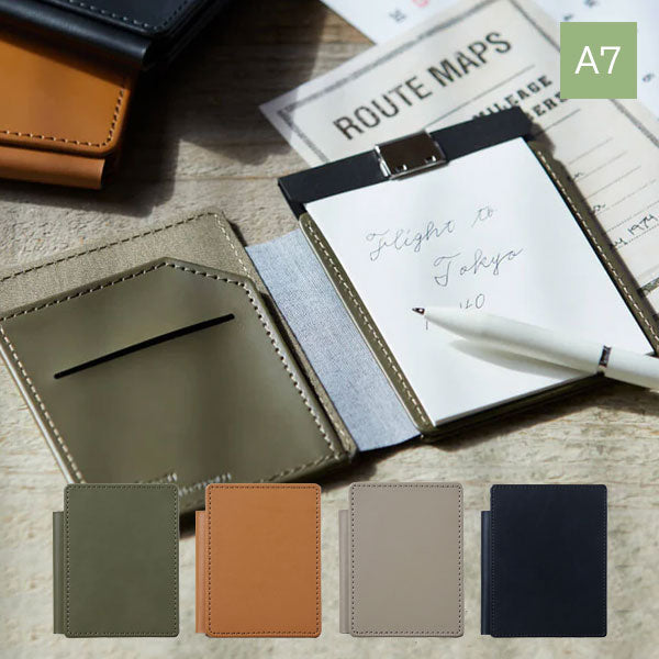 レザフェスU スライドメモパッド A7 [全4色] キングジム 9930LU [M便 1/4]