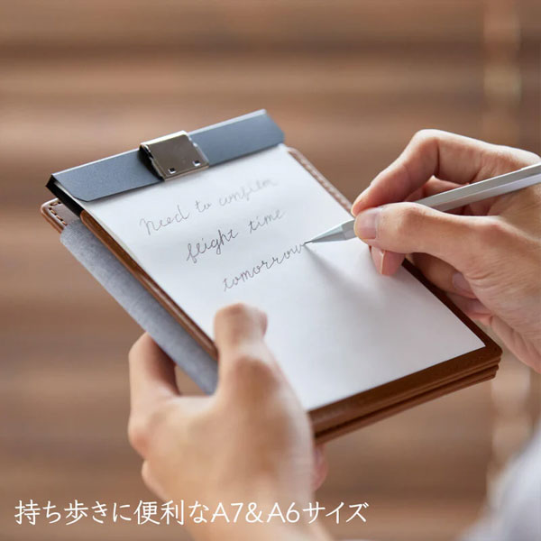 レザフェスU スライドメモパッド A7 [全4色] キングジム 9930LU [M便 1/4]