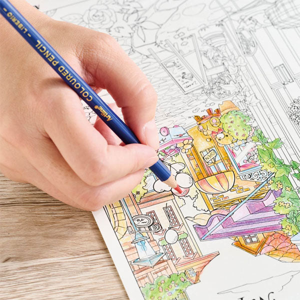 Artline 色鉛筆 LIBERIO《リベリオ》 シヤチハタ KCPL-60C/H、100C/H 【送料無料*】