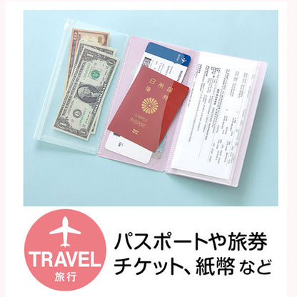 ムーミン フリップスリムケース〈スマポケ〉[全3種類] 6ポケットフォルダー A4三つ折りサイズ セキセイ MUMN-733 [M便 1/4]