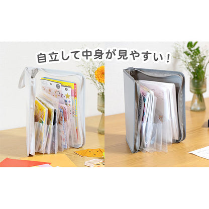 SEPAL おかたづけファイル A5 取っ手ひも付き [全2色] セキセイ SEL-2800