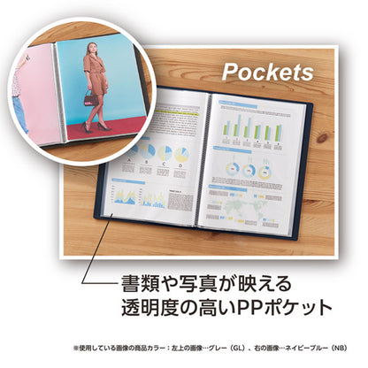 Bel Posto《ベルポスト》クリヤーファイル A4 [全4色] 10ポケット セキセイ BP-5810