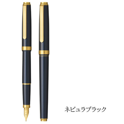 BISO《ビソウ》万年筆 [ボディカラー:全2色] F:細字 M:中字 プラチナ 25-PTL-15000