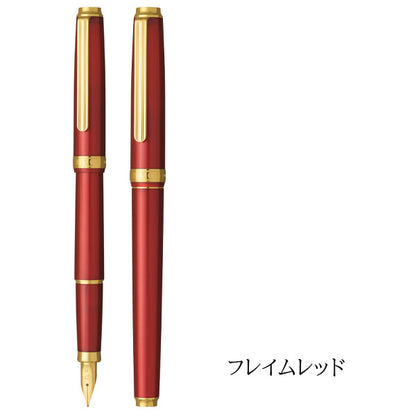 BISO《ビソウ》万年筆 [ボディカラー:全2色] F:細字 M:中字 プラチナ 25-PTL-15000