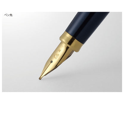 BISO《ビソウ》万年筆 [ボディカラー:全2色] F:細字 M:中字 プラチナ 25-PTL-15000