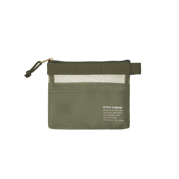 メッシュキャリーポーチ ミニマム ≪Mesh carry pouch minimum≫ [全5色] クレイド kleid 8473 [M便 1/4]