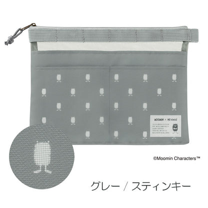 メッシュキャリーポーチ スタンダード ≪Mesh carry pouch standard≫ A5対応 [全4色] MOOMIN×クレイド kleid 8917 [M便 1/1]