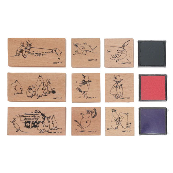 ムーミン スタンプセット [全3種類] ハイタイド MM119