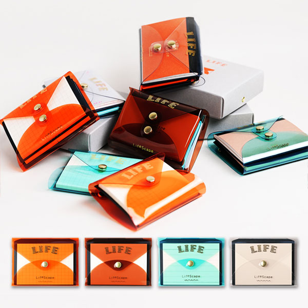 やまま文具 × LIFE 《LifeScape》ライフスケープ PVCカバー [全4色] ライフ YL14/15/16/17