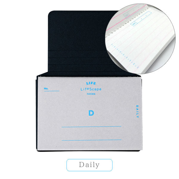 やまま文具 × LIFE 《LifeScape》ライフスケープ ノート [全6種類] ライフ YL18/19/20/21/22/23 [M便 1/18]