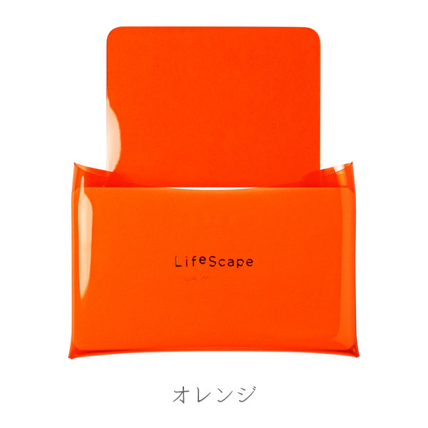やまま文具 × LIFE 《LifeScape》ライフスケープ PVCポケット [全4色] ライフ YL25/26/27/28 [M便 1/12]