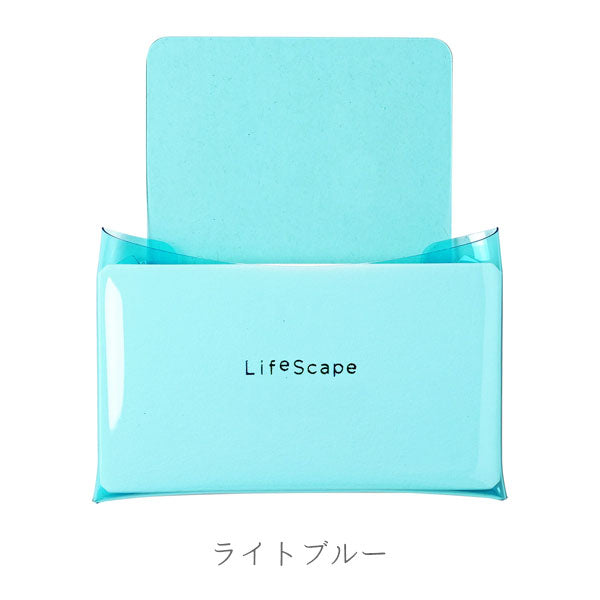 やまま文具 × LIFE 《LifeScape》ライフスケープ PVCポケット [全4色] ライフ YL25/26/27/28 [M便 1/12]