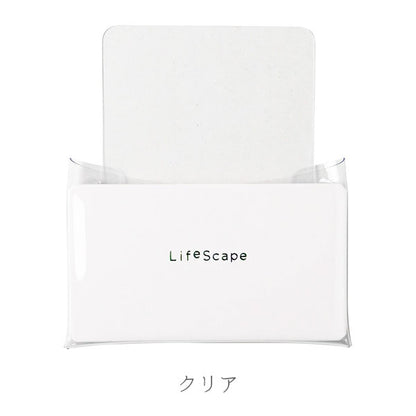 やまま文具 × LIFE 《LifeScape》ライフスケープ PVCポケット [全4色] ライフ YL25/26/27/28 [M便 1/12]