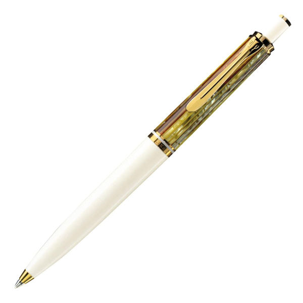 ペリカン/Pelikan　スーベレーン/Souveran クラシック　K400　ホワイトトータス ボールペン（ノック式メカニズム）K400