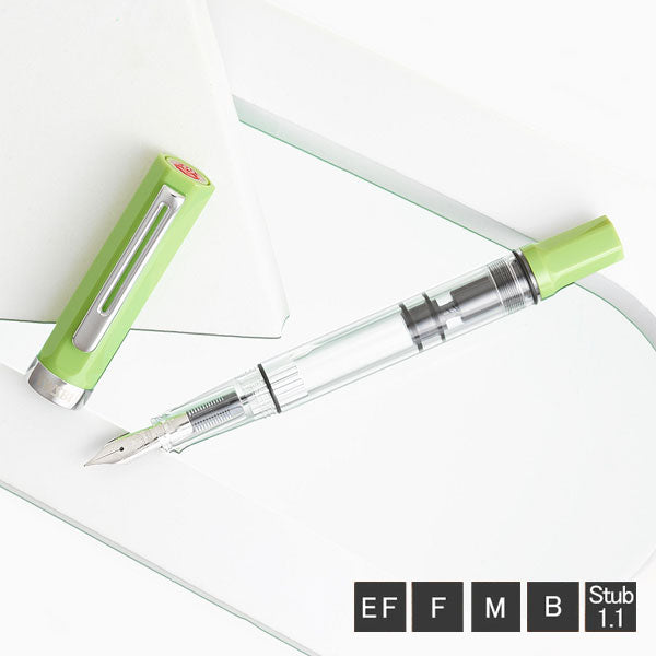 TWSBI ECO (ツイスビー エコ) 万年筆 ［抹茶グリーン］ TWSBI M2533040～M2533080 【送料無料*】