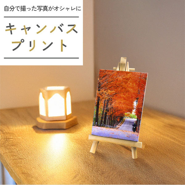 《思い出がアートに》思い出を飾る キャンバスプリントミニ【正方形/長方形】[M便 1/3]