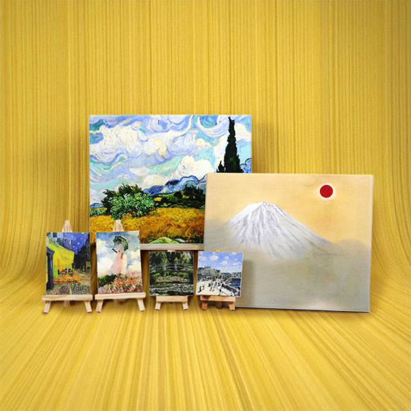 名画キャンバスプリント vol.2 全5種類 クラブン ﾒｲｶﾞF3
