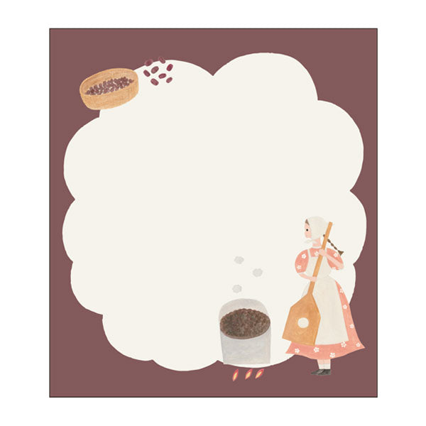 【オフィシャルグッズ】 大手饅頭伊部屋×ネクタイ メモ [4柄入り] サンスター文具 U-MEMO-02 [M便 1/12]