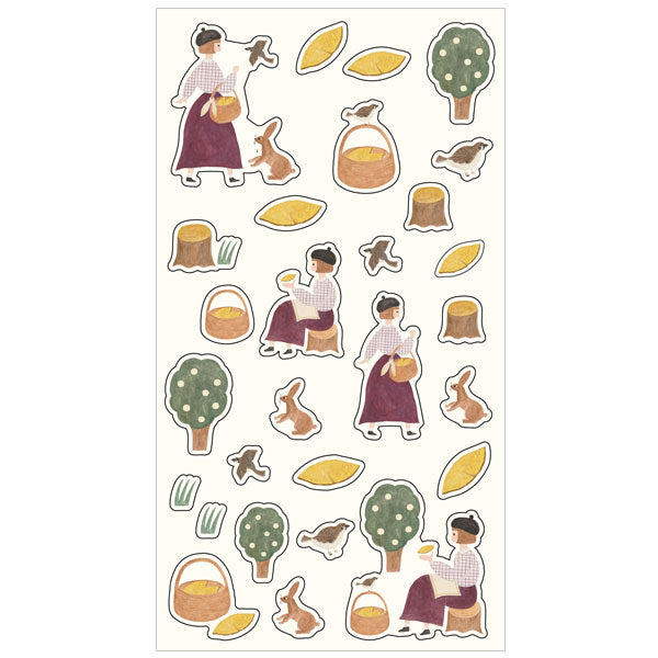 【オフィシャルグッズ】 橘香堂×ネクタイコラボ シールシート 古川紙工 O-5036 [M便 1/60]